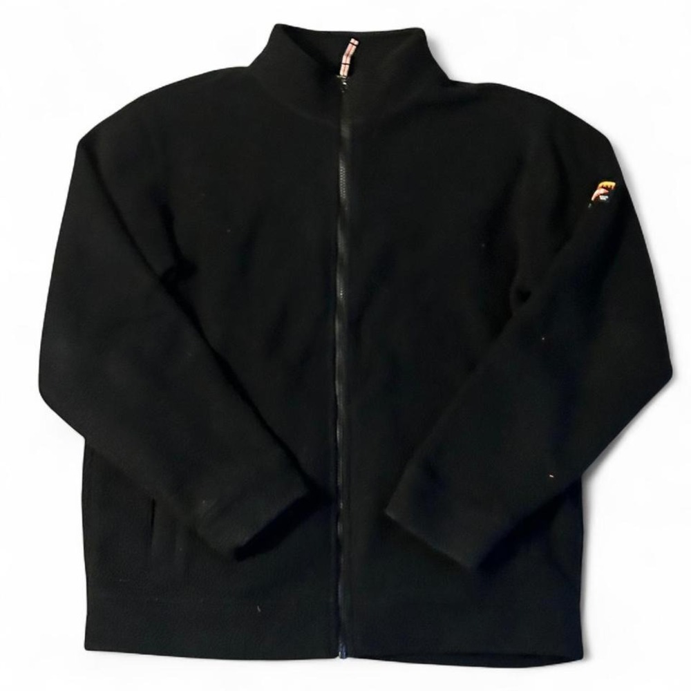 Men's medium Orvis zip fleece black EUC